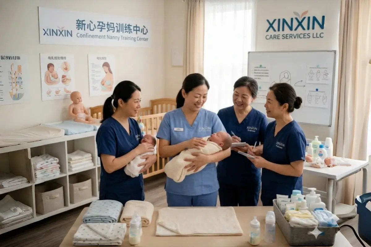 In-House Training on Infant Care Skills for Senior Maternity Nannies